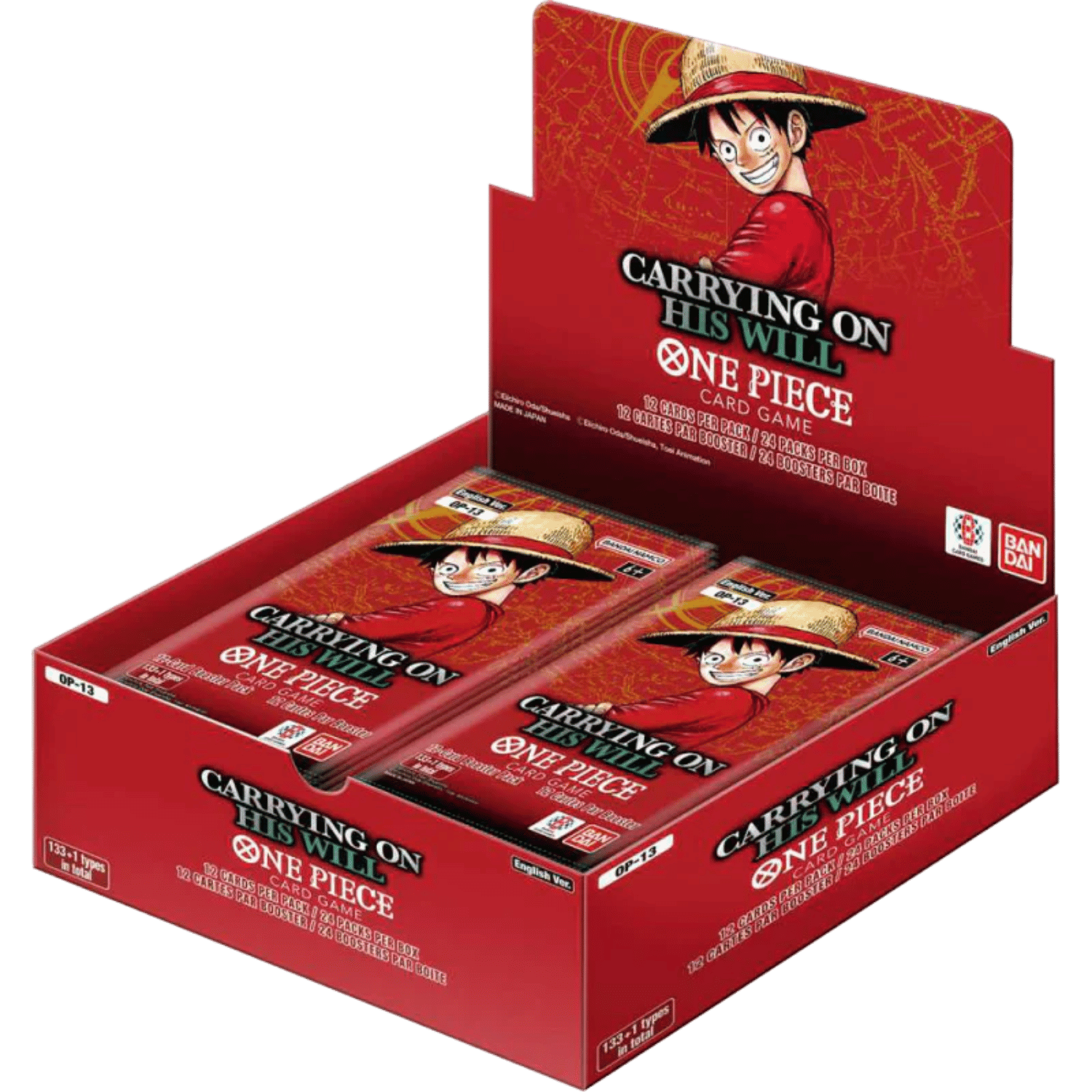 One Piece Card Game – Carrying On His Will Booster Box OP-13