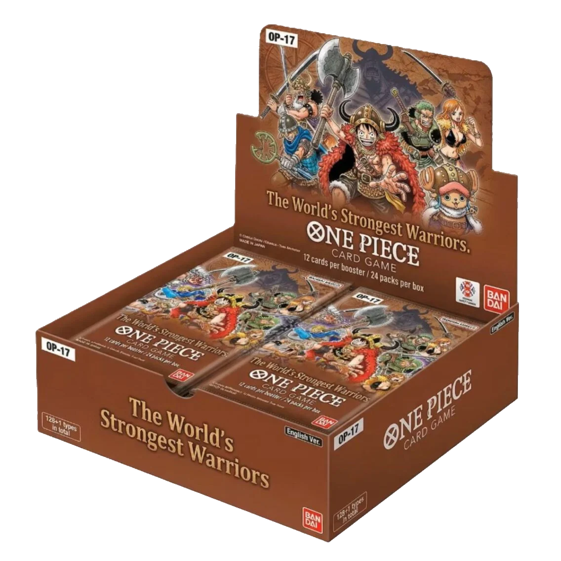 One Piece Card Game – The World’s Strongest Warriors Booster Box OP-17