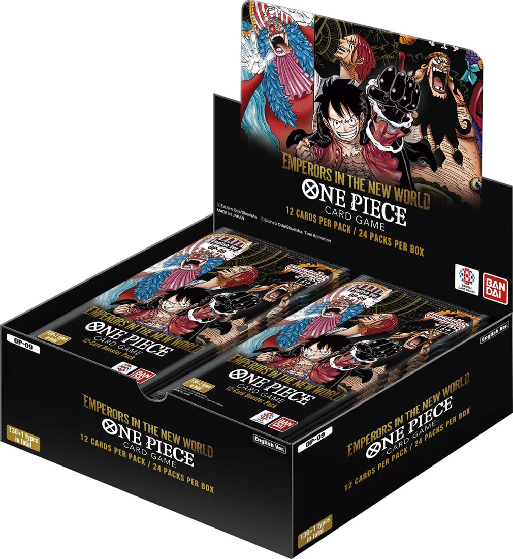 One Piece Card Game – Emperors in the New World Booster Box OP-09