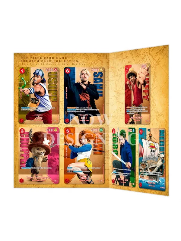 Premium Card Collection Live Action Edition Vol.2 - Straw Hat Crew - One Piece Card Game